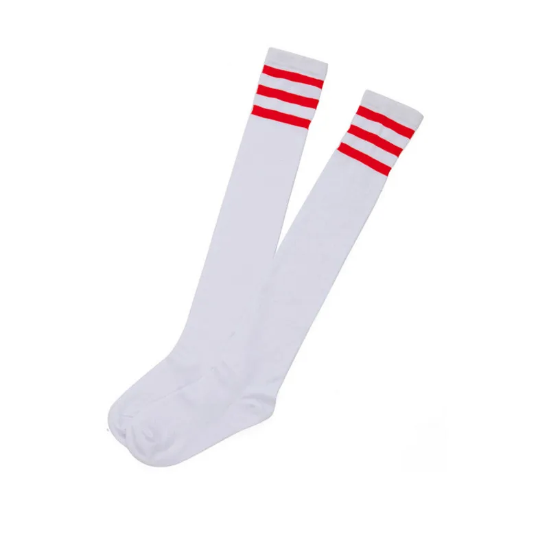 Модная молодежная Стиль пикантные Для женщин в полоску длинные ботинки на