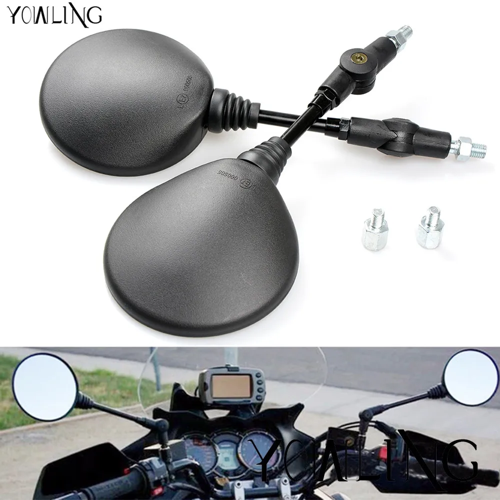 

Universal Folding Motorcycle Mirror motorbike Side Mirrors Rearview Mirror for Suzuki DR250R DRZ 400 S/SM 125/250 85 RMX250S