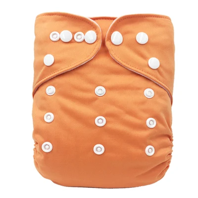 203 Pororo/Новинка года, 3-15 кг, Детские многоразовые подгузники с карманом, однотонная накидка, замшевая ткань, регулируемая стирка - Цвет: 203