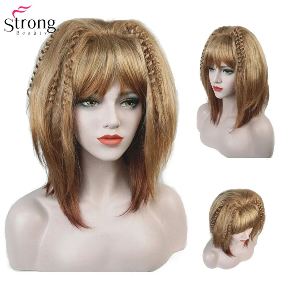 AB001 StrongBeauty Лолита Парики Косплей Алла Пугачева прическа блонд вечерние парики Хэллоуин Женские синтетические волосы - Цвет: AB001