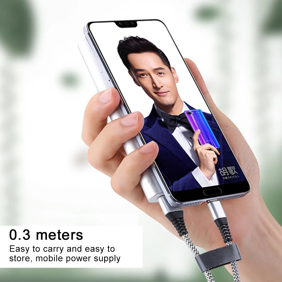 Светодиодный светильник usb type-C кабель для One Plus 6 5t USB C кабель для быстрой зарядки для samsung Galaxy S9 S8 Plus Xiaomi huawei
