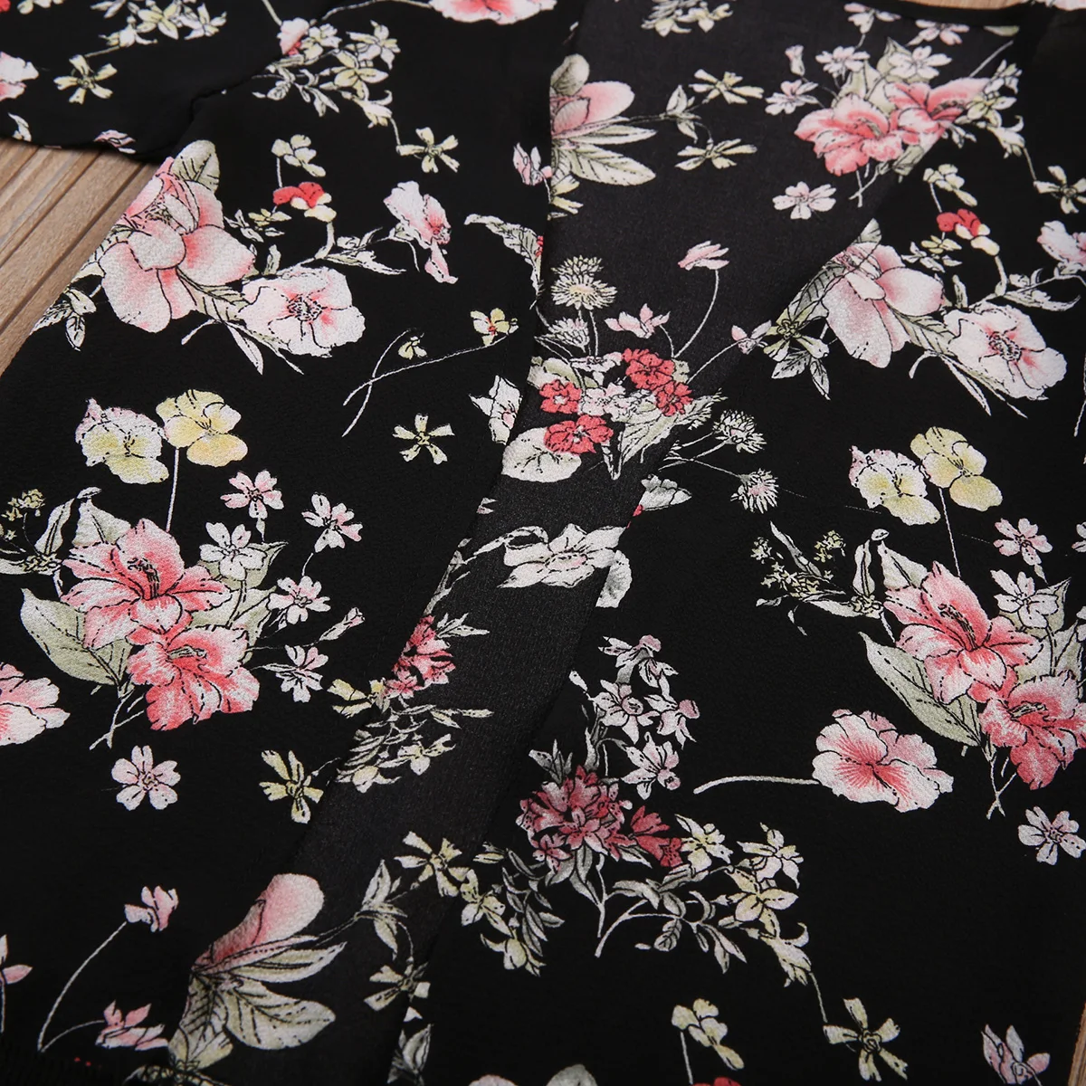 Детский кардиган с цветочным принтом осенняя верхняя одежда|autumn tops|autumn floralautumn