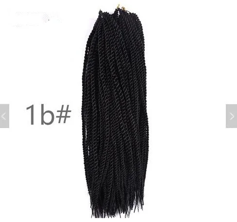 30 корней/упаковка 1" 16" 1" 20" 2" синтетический Сенегальский твист Ombre Kanekalon