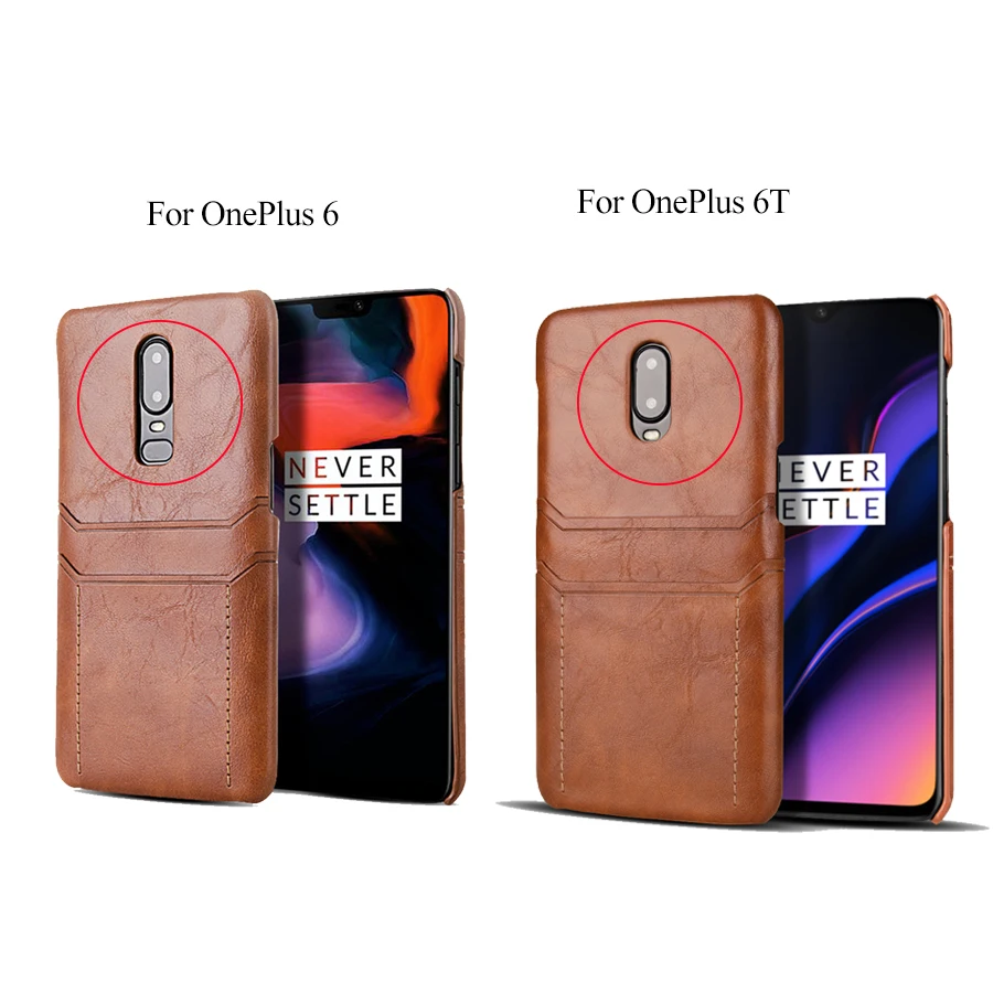 Роскошный кожаный чехол-бумажник защитный чехол для Oneplus 6 6t 7 тонкий жесткий