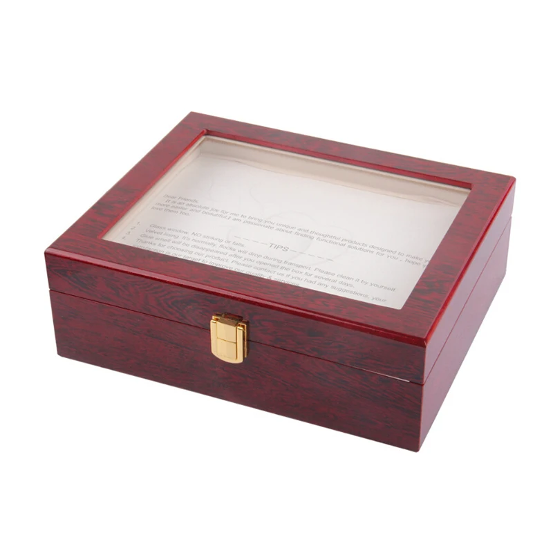10 Slot Wood Watch display box