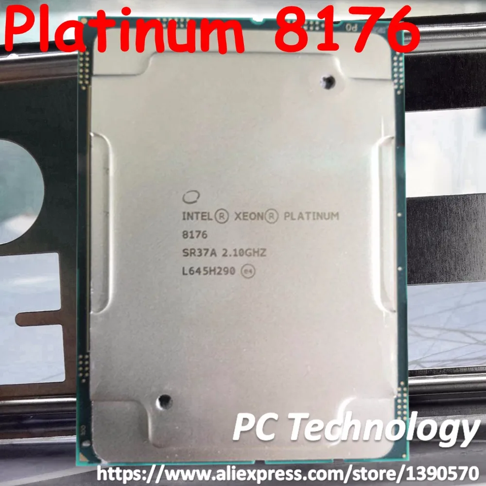 Оригинальный процессор Intel Xeon Platinum 8176 QS SR37A Platinum8176 38 5 Мб кэш-памяти 2 10 ГГц 28 ядер 165