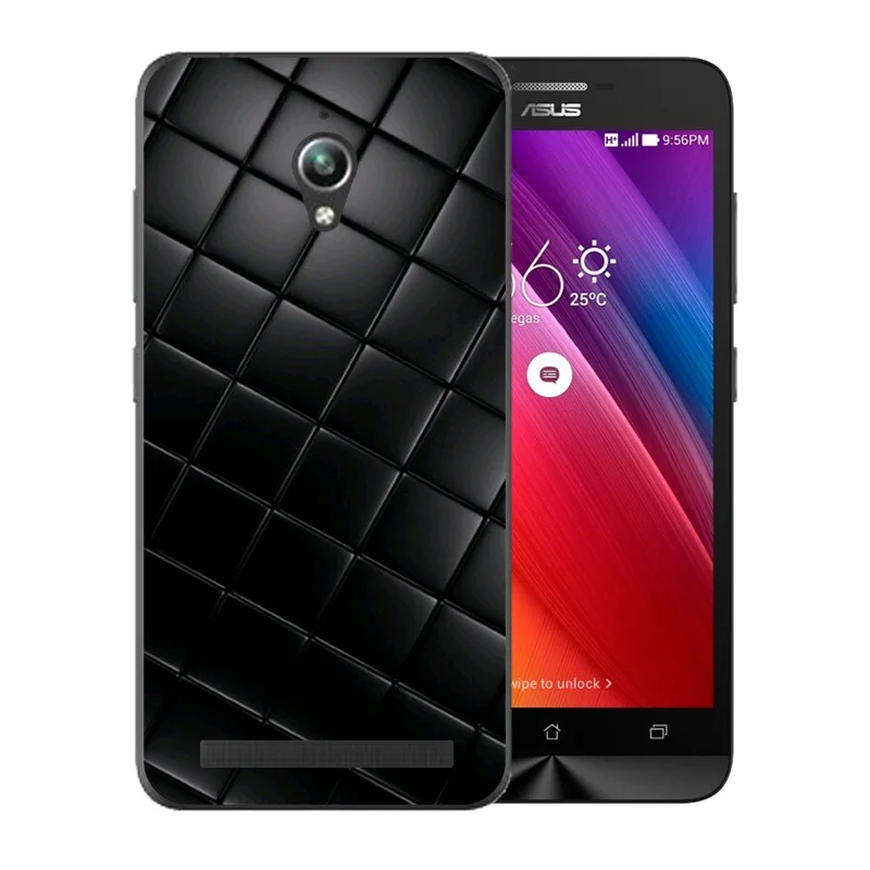 Мягкий силиконовый чехол для Asus Zenfone Go ZC500TG с красочным рисунком ZC ZC500 500 500TG