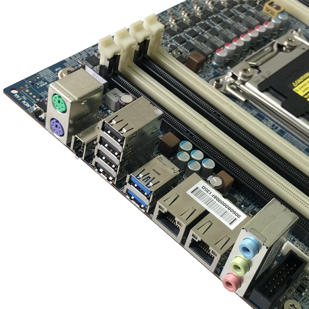 Для HP Z620 рабочего Материнская плата 619559-001 618264-001 аккумулятор большой емкости Чипсет X79 LGA 2011 C602 протестированы