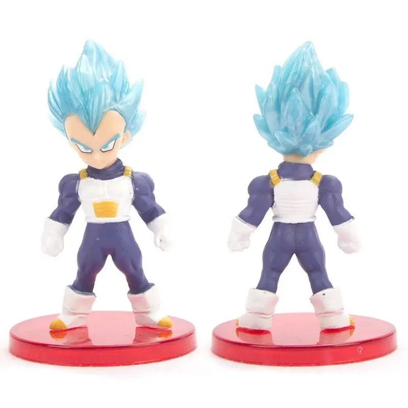 21 шт./компл. Dragon Ball Z фигурка Супер Саян Сон Гоку Роза Вегета Torankusu фигурка модель игрушка; подарок