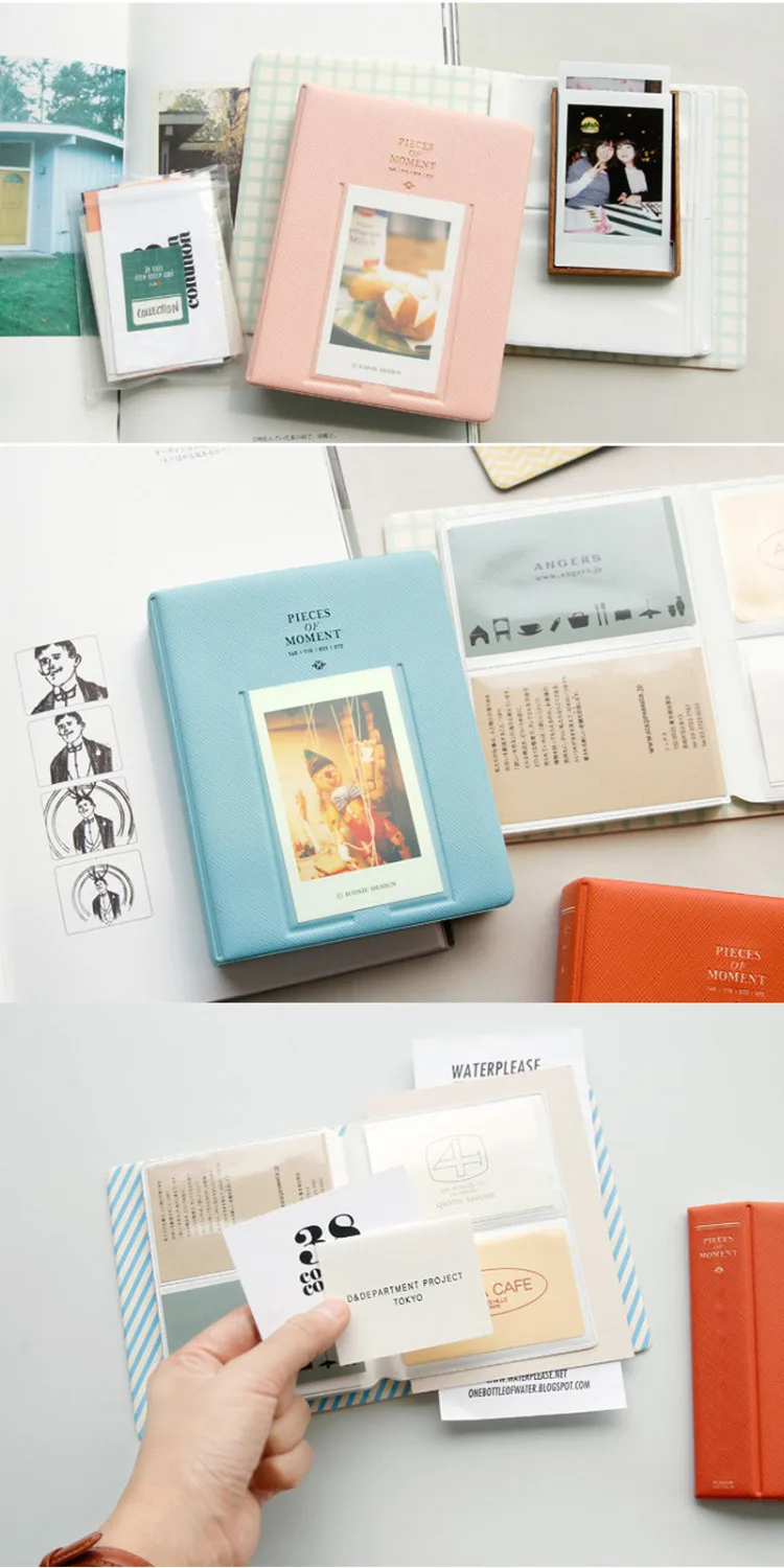 72 кармана фотоальбом для Fujifilm Instax Mini 9 8 7s 70 25 50s 90 фильмов мини пленки Polariod альбом с