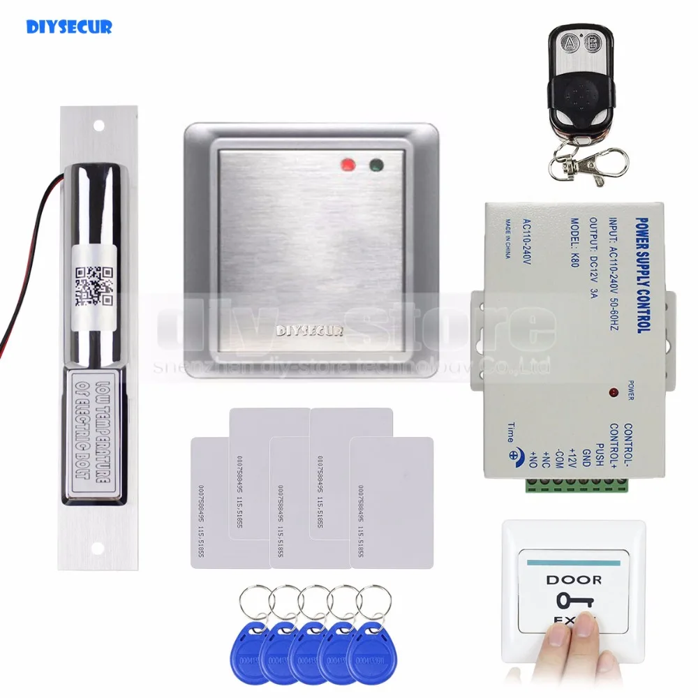 DIYSECUR пульт дистанционного управления Водонепроницаемый RFID считыватель 125khz