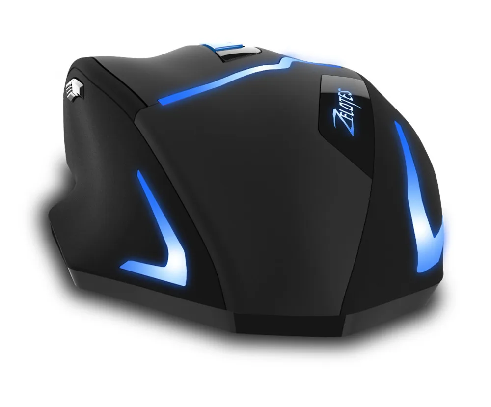 ZELOTES F16, беспроводная мышь, игровые мыши, 2,4 ГГц, оптические, 2400 dpi, офисные игровые мыши с usb-приемником для компьютера, ПК, ноутбука