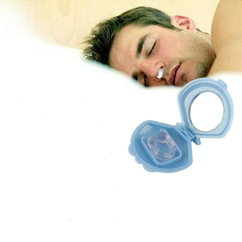 1 шт. силиконовый зажим для носа против храпа|anti snoring|sleep aidnose clip |