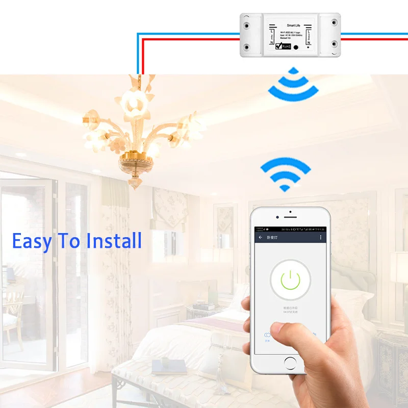 Универсальный таймер выключателя DIY WiFi с дистанционным управлением|Модули для