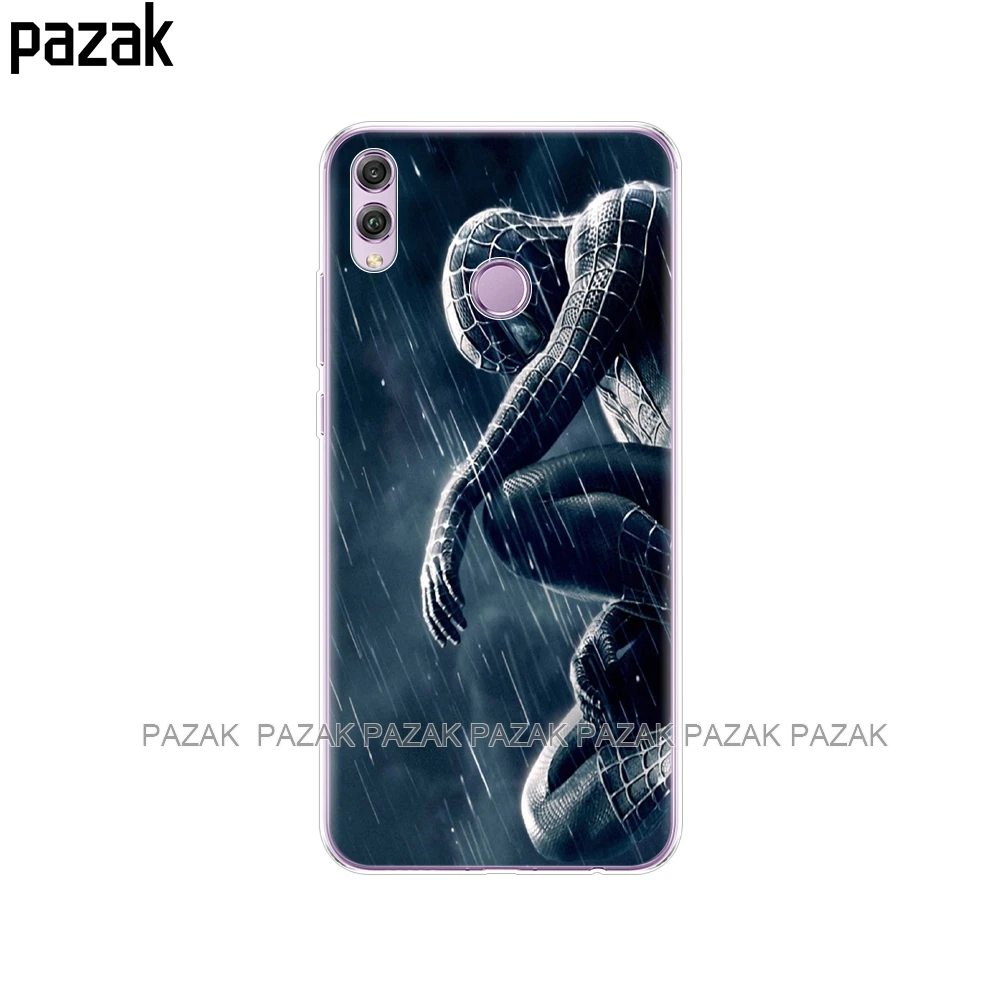 61385 Силиконовый чехол для huawei honor 8x, чехол 6,5 дюйма, мягкая задняя крышка из ТПУ для huawei honor 8x, защитный чехол для телефона, чехол, сумки с рисунком - Цвет: 61385
