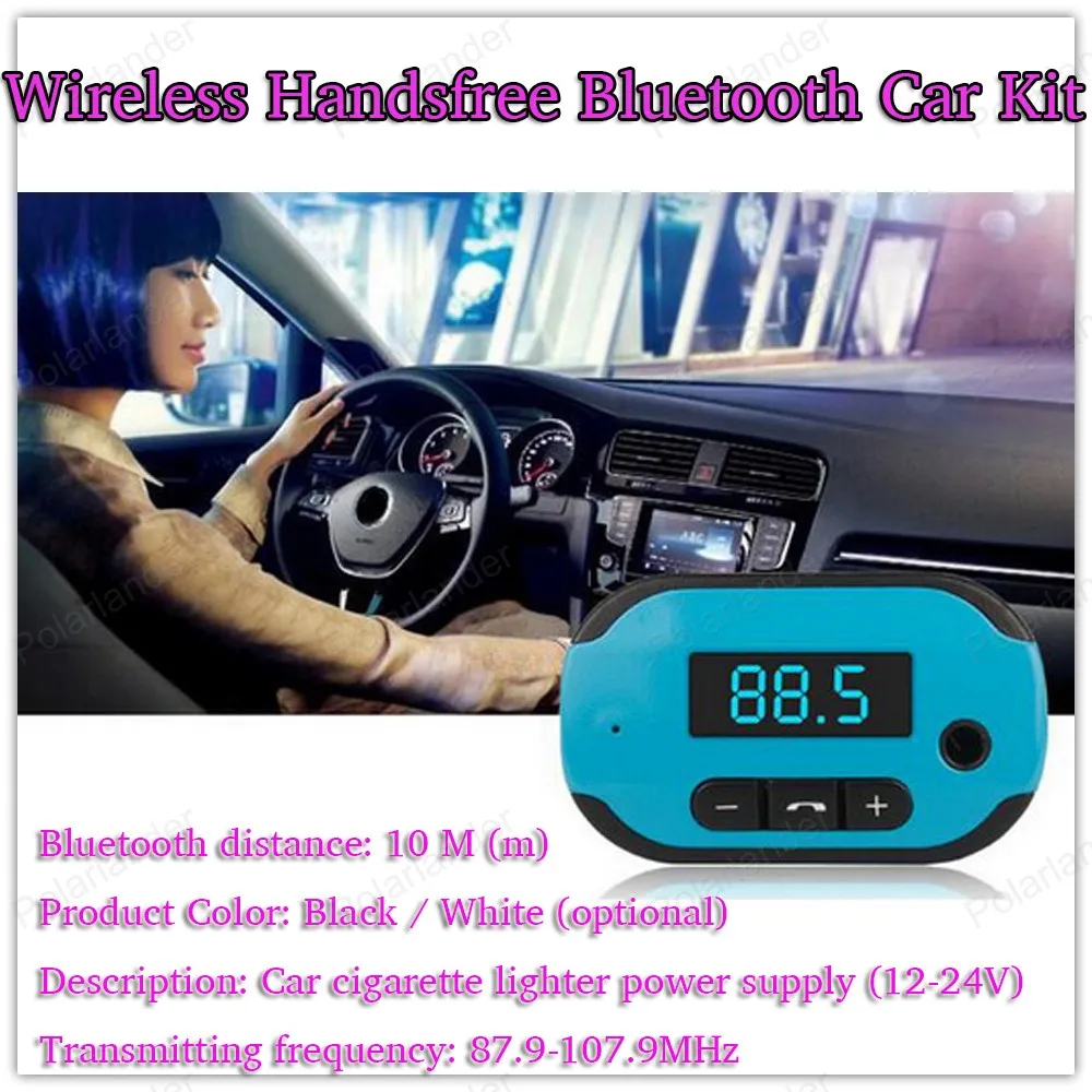 

mini car-styling Bluetooth built-in Bluetooth hands-free device 10 M Bluetooth distance LCD blue light display Bluetooth