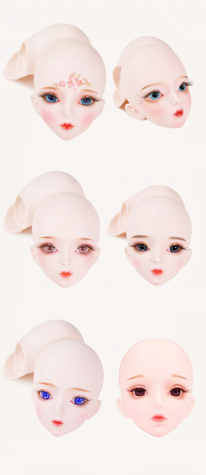 1/3 bjd кукла 62 см, кукла для тела, белая кожа, голова с/без макияжа, AI YoSD MSD SD, набор игрушек, подарок для детей