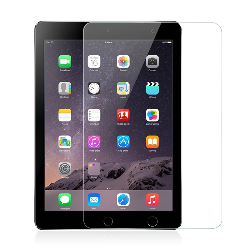 Закаленное стекло для Apple, iPad 9,7, Защитное стекло для экрана для iPad Air 1 2 Pro 9,7 5th 6, защитная пленка, защита 9 7