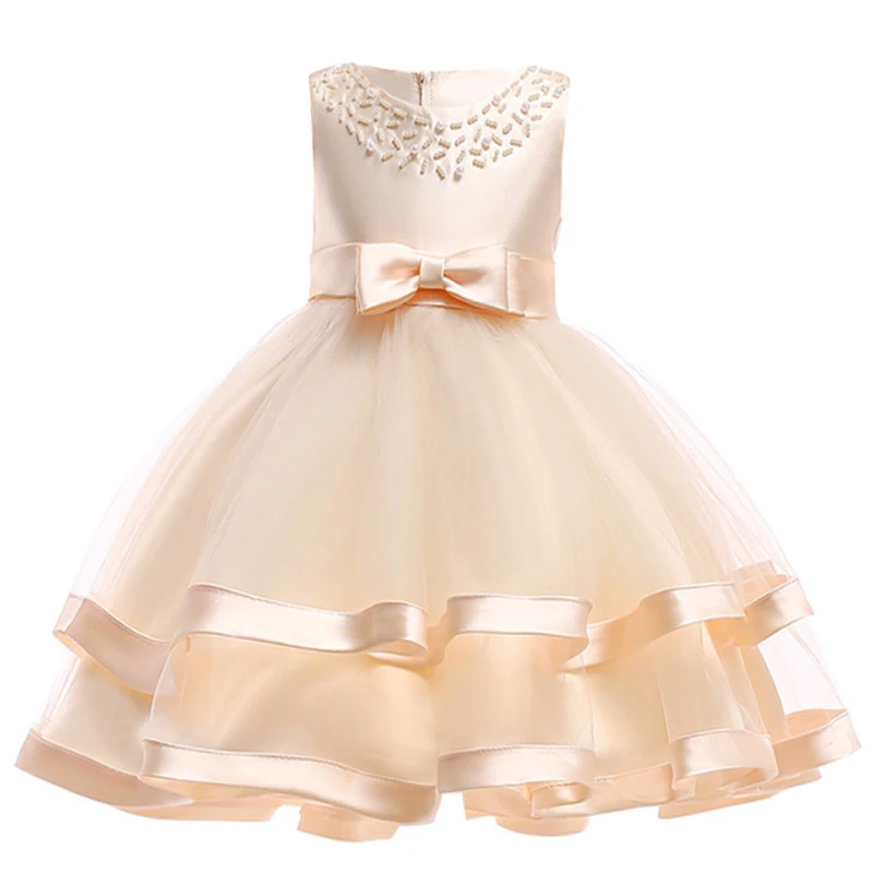 2020 Baby Girl Clothes Kids Dresses For Girls Party Wedding Princess Dress Elegant Children Clothing 2 4 5 7 6 8 10 Years | Детская
