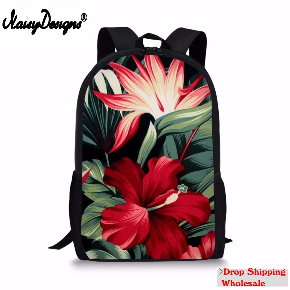 

2019, модная тропическая Цветочная фотография, рюкзак через плечо для студентов и мужчин, рюкзак для ноутбука, рюкзак, Прямая поставка