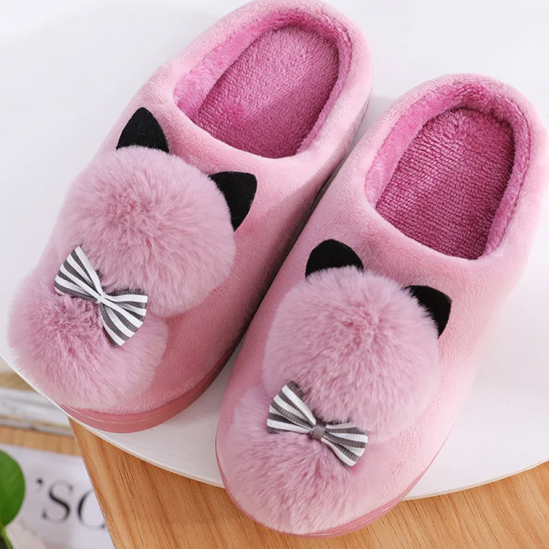 Флип-тапочки GSCH с силуэтом семейные Рождественские зимние милые Мультяшные тени