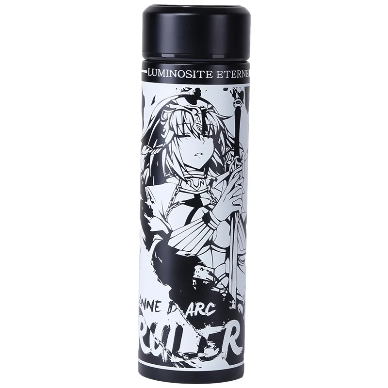 Аниме JK Fate Grand Order FGO Jeanne d'Arc альтер Вакуумная чашка Joan Of Arc ежедневная Питьевая Вакуумная бутылка 500 мл термос подарок