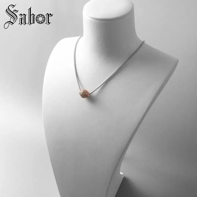 Женские бусины для самостоятельной сборки розовое украшение серебряный цвет