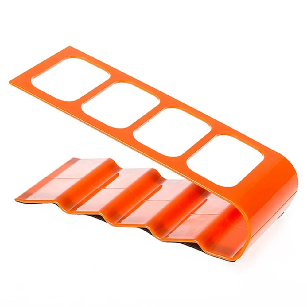 4 Grid Remote Controller VCR TV DVD Step Mobile Phone Storage Rack Iron Desktop Stationery Holder For Home Supplier | Дом и сад
