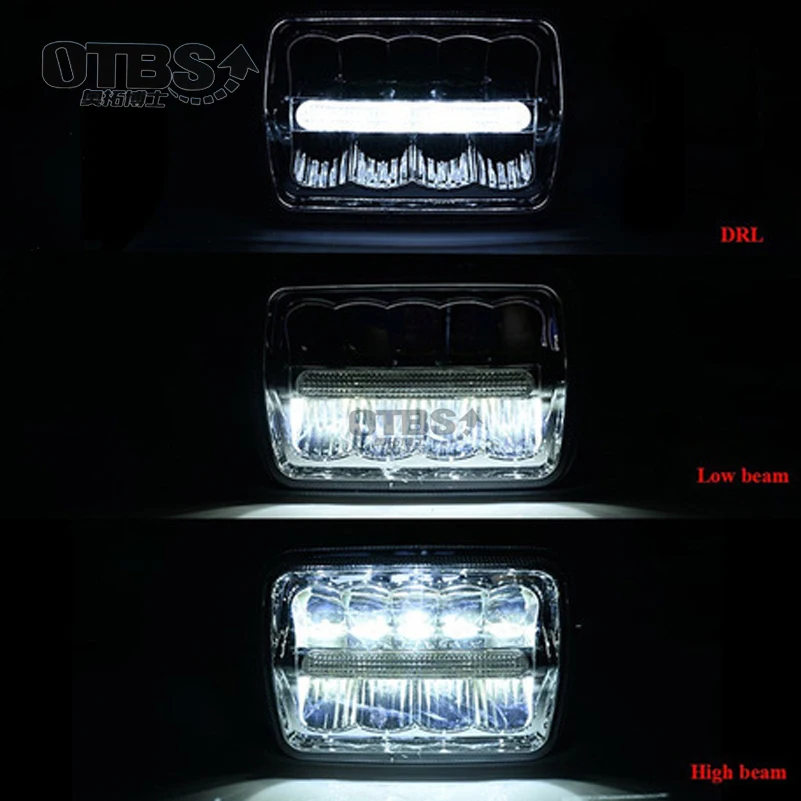 4x6 дюймов светодиодный светильник стояночный замена HID Xenon H4651 H4652 H4656 H4666 H6545 для Ford