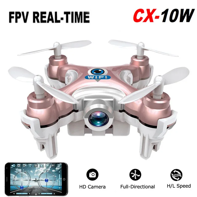 Мини-Дрон с камерой RC Quadcopter Cheerson светодиодный 3d-дрон Wi-Fi FPV обновленная версия