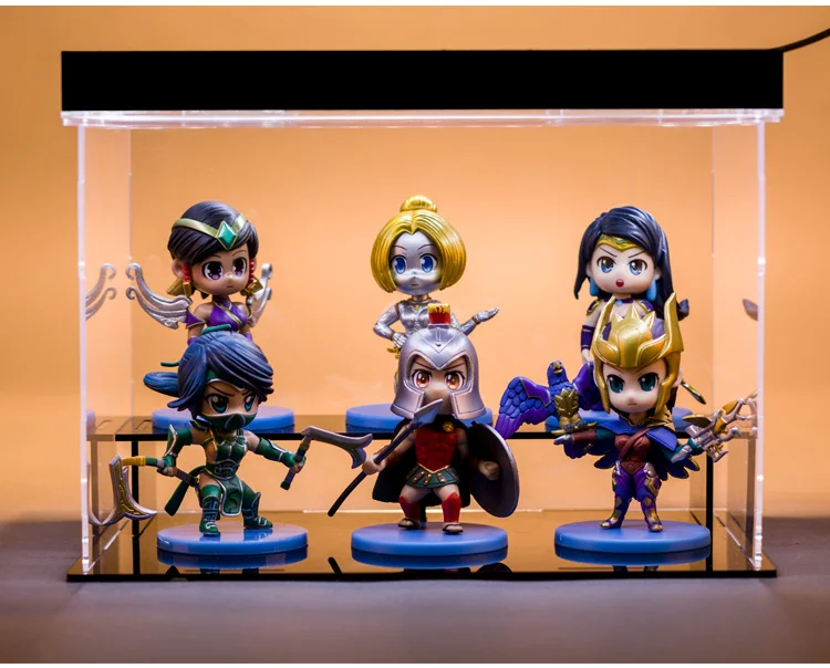 Игра ПВХ Фигурки 6 стилей Blitzcrank Nunu Fizz Miss Fortune Lux Shen Игрушки Высокое качество Рождественский подарок