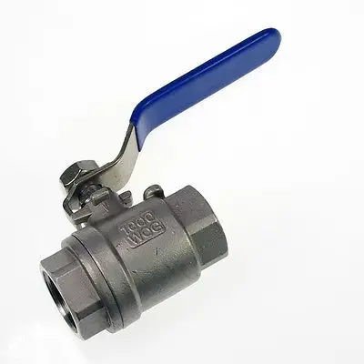 DN25 G1 &quotпрямые Полные порты 304 нержавеющая сталь 2 шт. шаровой клапан водяное масло