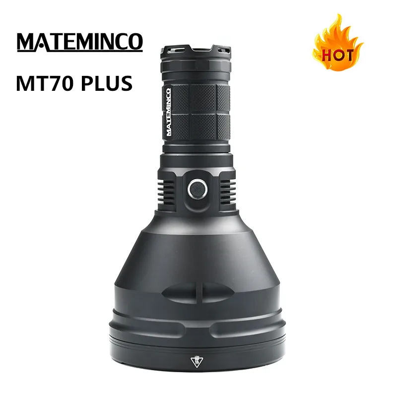 MATEMINCO MT70 Plus, супер мощный фонарик CREE XHP70.2, Макс., 6000 люмен, прожектор, луч, бросок, 1549 м, уличный спортивный фонарь