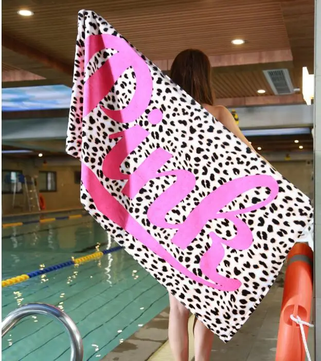 

147x71cm Pink Soft Cotton Beach Towel Travel Swimming Bath Towel Yoga Office Sofa Blanket Wall Tapestry Toalla Playa