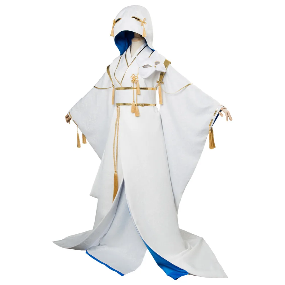 Маскарадный костюм Азур Лейн Кага голубое орхидеи свадебное платье для взрослых