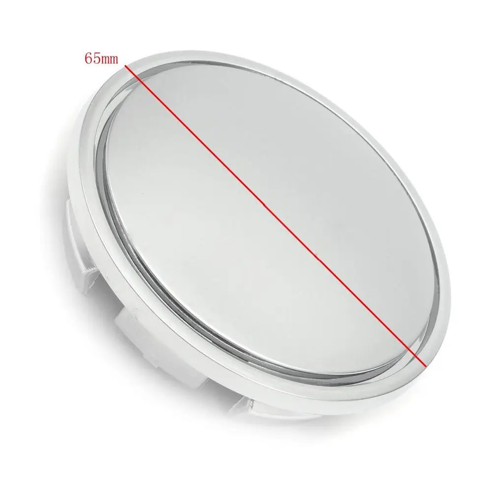 Защитная крышка обода колеса Внешний Сменный аксессуар 4 шт ABS хромированный