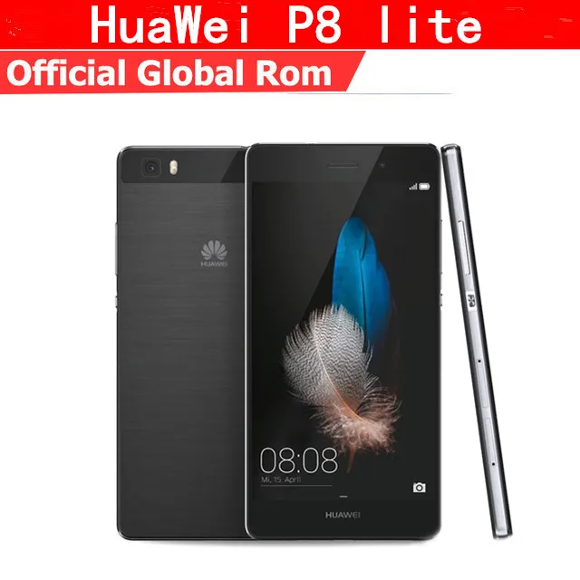Глобальная прошивка HuaWei P8 Lite 4G LTE смартфон Kirin 620 Восьмиядерный Android 5,0 5," ips 1280X720 2 Гб ram 16 Гб rom 13,0 МП