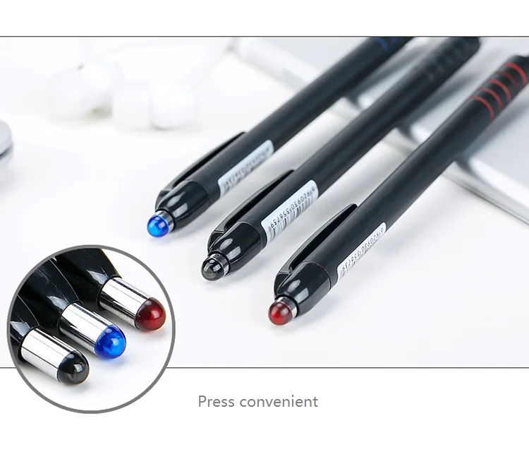 Aihao AH-567 0,7 мм красная шариковая ручка офисные и школьные принадлежности 24 шт./лот