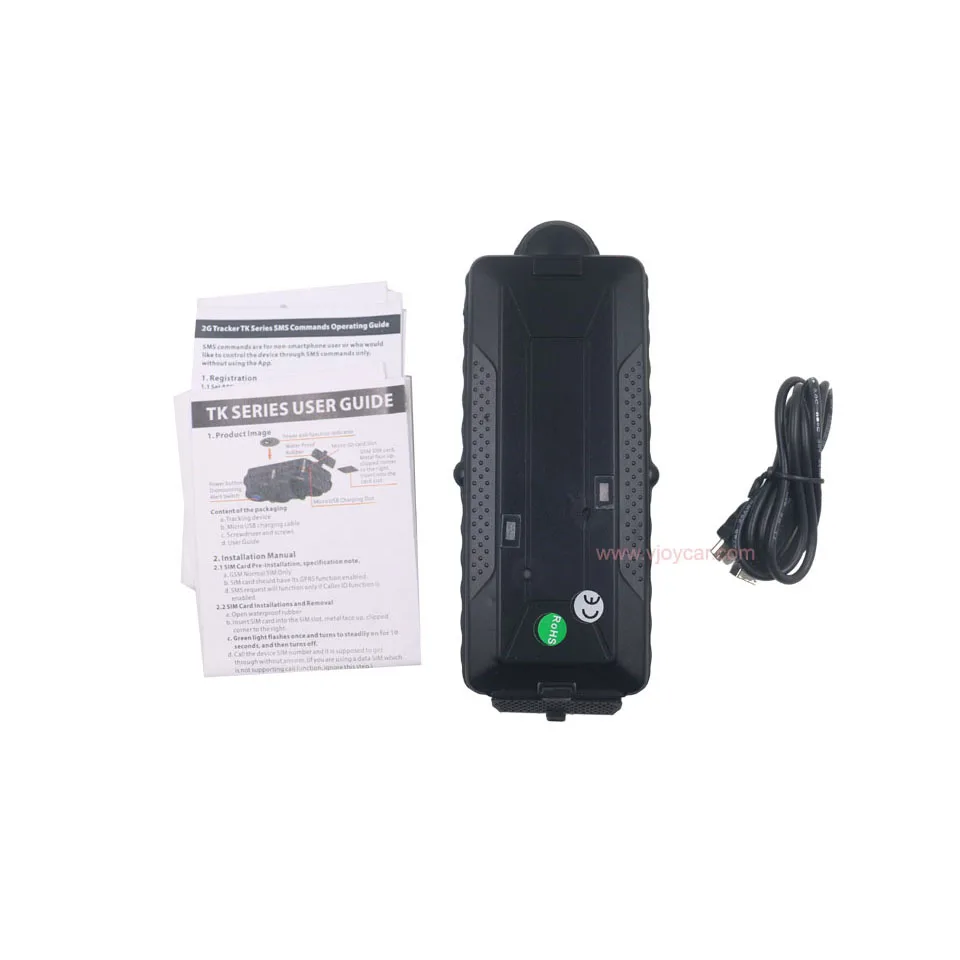 VJOYCAR TK20 20000mAh Battery Life Waterproof Magnet GPS Tracker With WiFi Data Logger FREE Tracking Software Removable on - Магнитный GPS-трекер VJOYCAR TK20 с водонепроницаемым корпусом, емкостью батареи 20000 мАч, функцией регистрации данных WiFi и бес