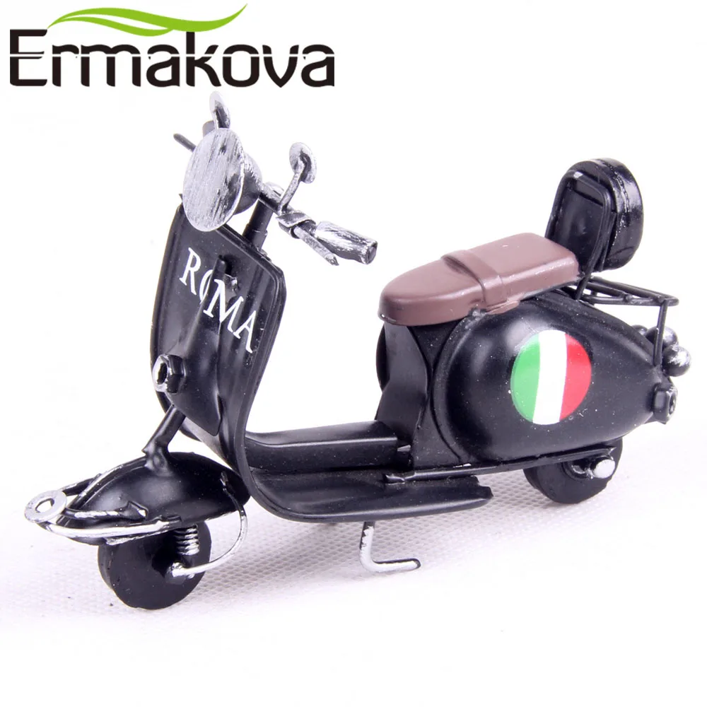 ERMAKOVA 11 см (4 3 &quot) мини металлическая винтажная модель мотоцикла Классическая