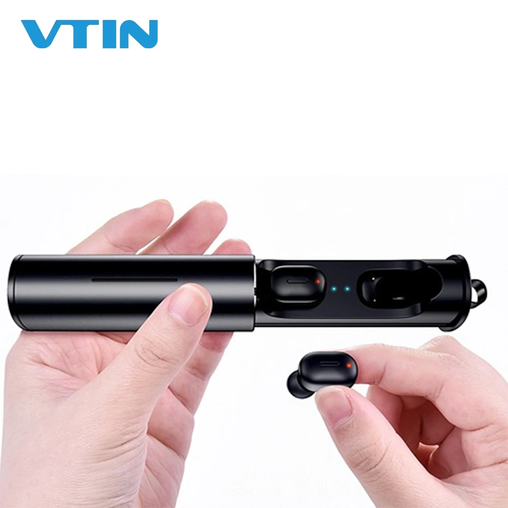 Популярные мини-наушники T1 TWS V5.0 Bluetooth 3D настоящие Беспроводные стереонаушники с