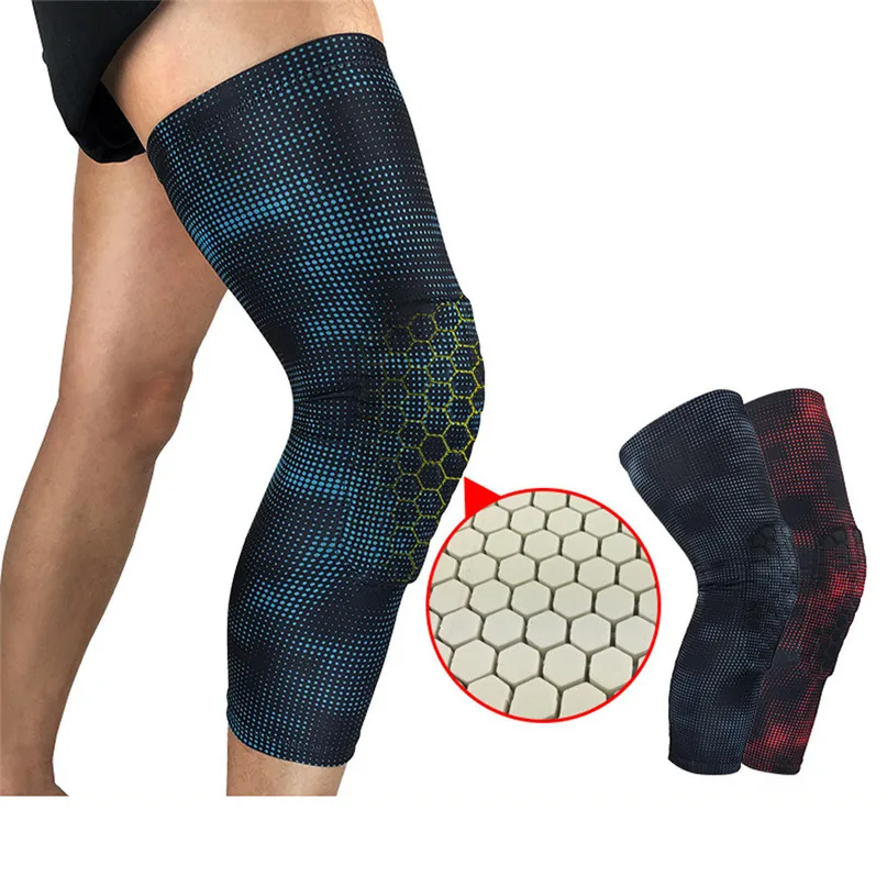 Дышащие баскетбольные наколенники спортивный Профессиональный защитный
