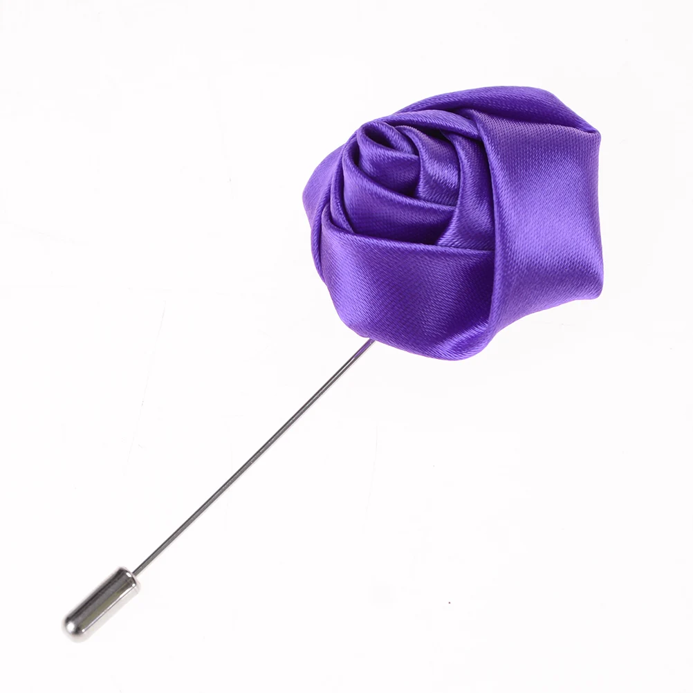 1 шт. атласная роза для жениха бутоньерка ручной работы Свадебная вечеринка