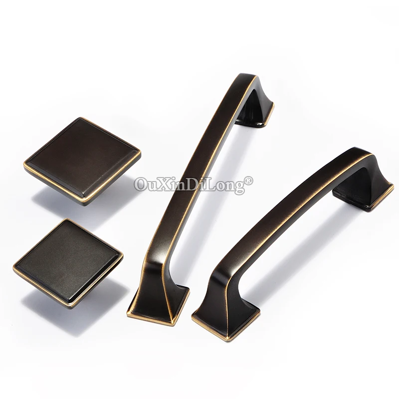 Stunning Design 2PCS European Solid Brass Kitchen Cabinet Pull Handles Cupboard Wardrobe Drawer Door and Knobs | Обустройство дома