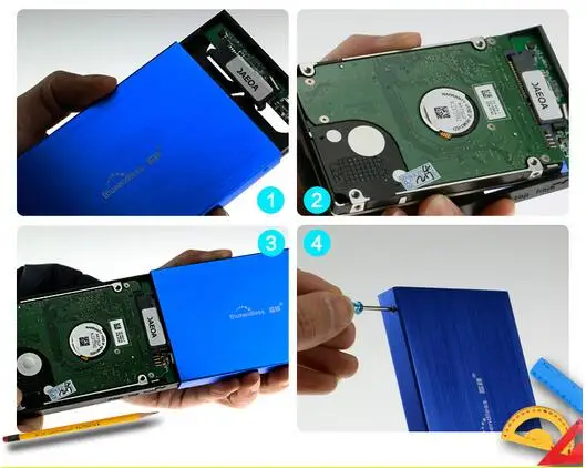 Корпус для жесткого диска Blueendless Sata на USB 3 0 2 5 дюйма корпус ноутбука настольного