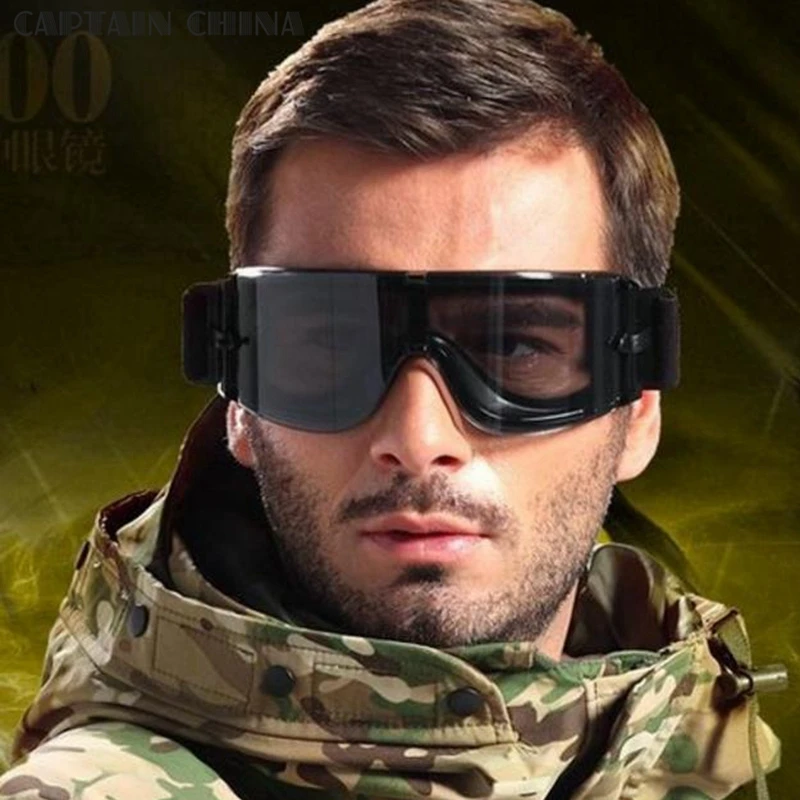 Страйкбол Пейнтбол Тактические Солнцезащитные очки армейские военные CS игровые