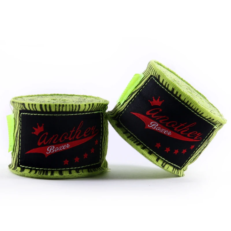 

One Pair/set 5 Meters Anotherboxer Boxing Hand Wraps MMA Kick Boxing Handwraps for Training 5cm Width Bandages Muay Thai A