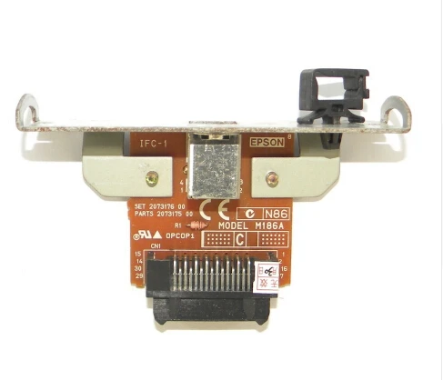 Отремонтированный для EPSON принтера M186A UB-U03 подключения-это USB модуль TM-T88IV TM-T88V TM-U220