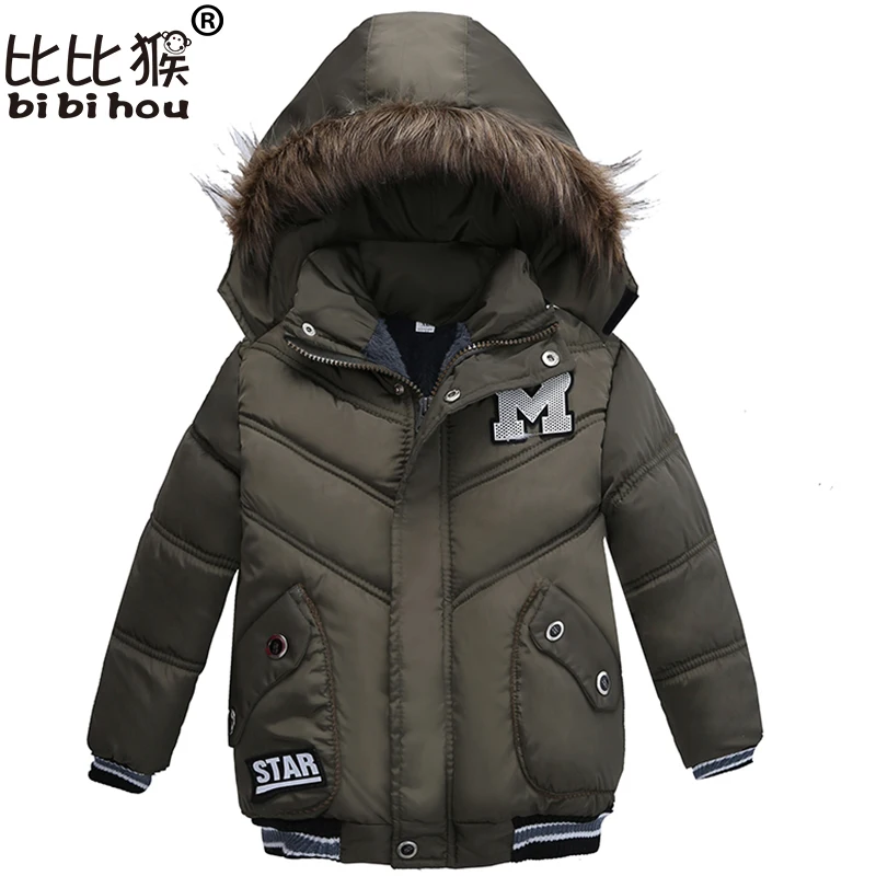

2018 Winter Baby Warm Down Coat Baby Boys Girls Coat Jacket Hooded Long Sleeve Children Solid Kids Outerwear Fashion Snowsuit
