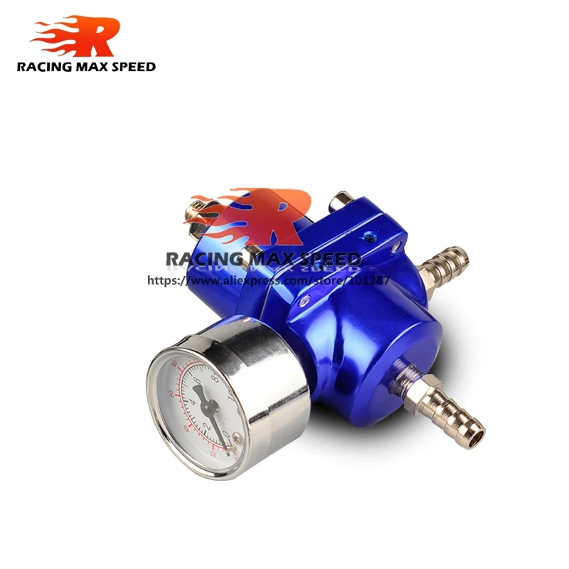 Универсальный Регулируемый регулятор давления топлива/Манометр топлива с